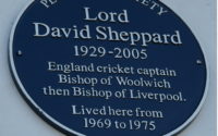 Lord David Sheppard Plaque